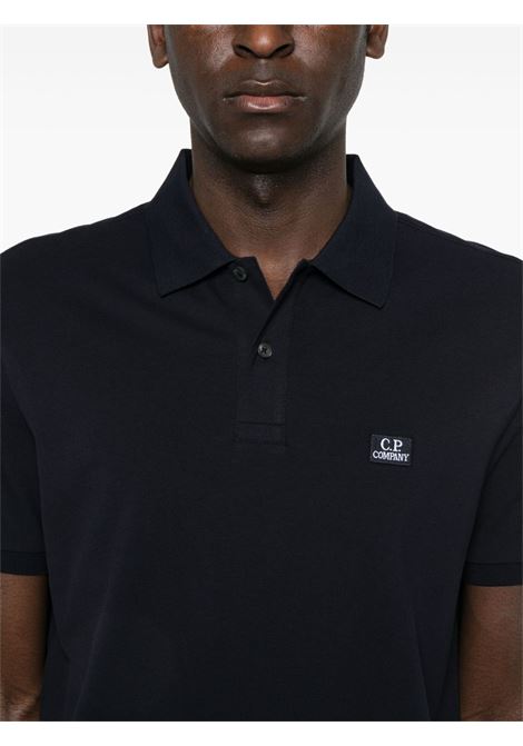polo logo uomo bianca C.P. COMPANY | 18CMPL065A-005263W888